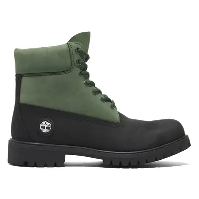 Timberland In Premium WP Boot Black Nubuck Green