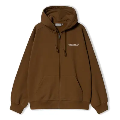 Carhartt WIP Hooded Runaway Sweat Jacket Hamilton Brown