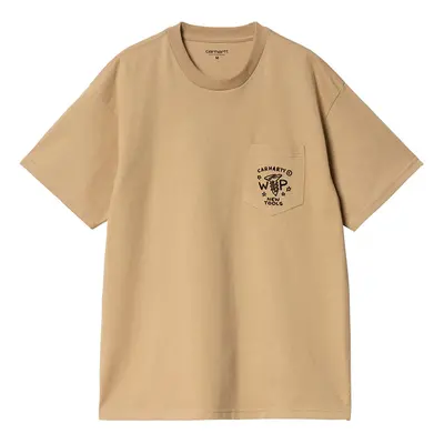 Carhartt WIP S/S Fragments Pocket T-Shirt Dusty H Brown