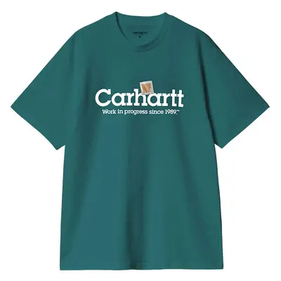 Carhartt WIP S/S Label Script T-Shirt Malachite