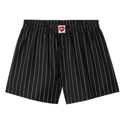 Carhartt WIP Cotton Boxer Seaton Stripe Black