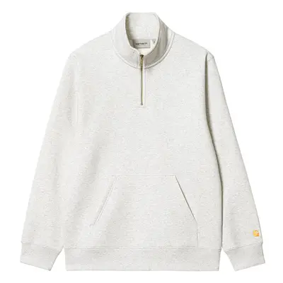 Carhartt WIP Chase Neck Zip Sweatshirt Ash Heather