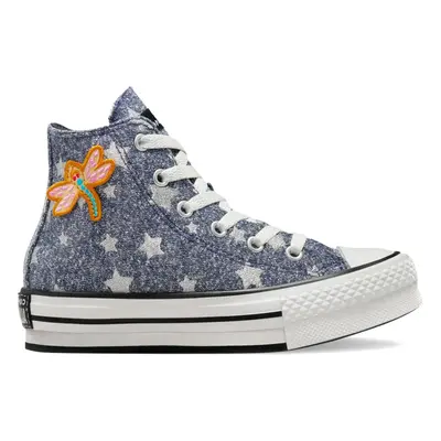 Converse X CORALINE Chuck Taylor All Star EVA Lift Junior High Top Fresh Blueberry