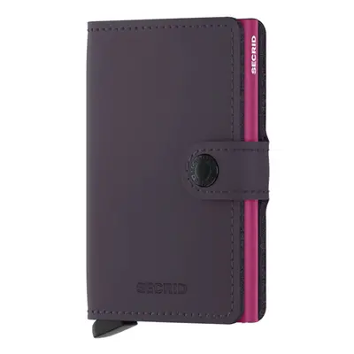 Secrid Miniwallet Matte Dark Purple-Fuchsia