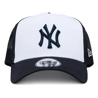 New Era Yankees Team Colour White A-Frame Trucker Cap