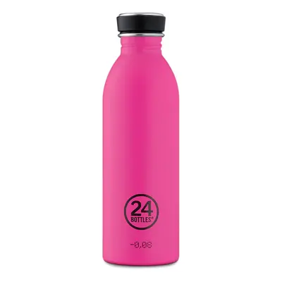 24 Bottles Urban Bottle Stone Passion Pink 500ml