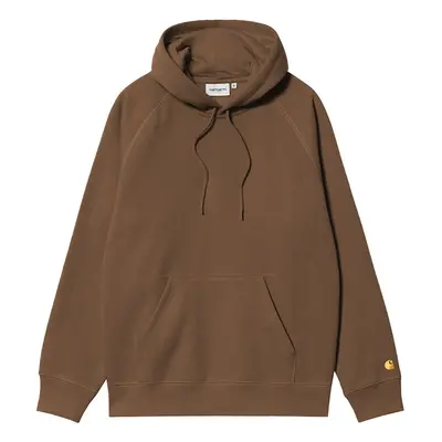 Carhartt WIP Hooded Chase Sweat Chocolate