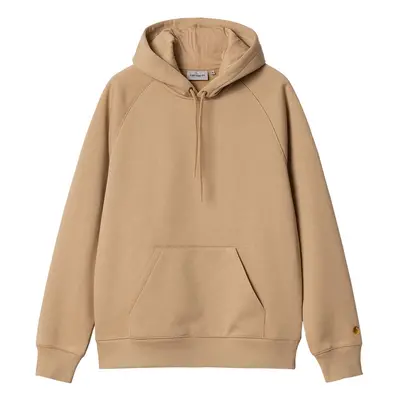 Carhartt WIP Hooded Chase Sweatshirt Dusty H Brown