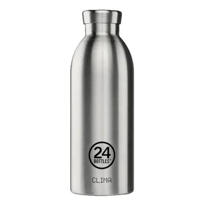 24 Bottles Clima Bottle Brushed Steel 500ml