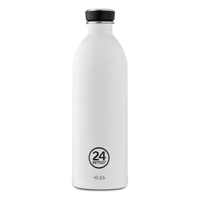 24 Bottles Urban Bottle Ice White 1l