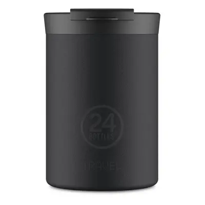 24 Bottles Travel Tumbler Stone Tuxedo Black 350ml