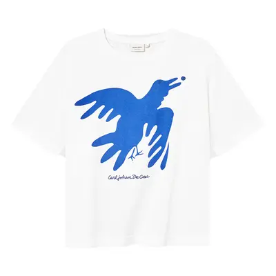 Dedicated T-shirt Vadstena The Phoenix Bird White