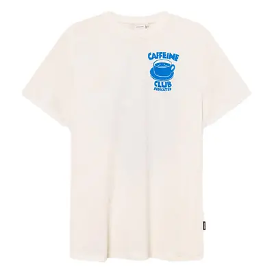 Dedicated T-shirt Stockholm Caffeine Club Off-White