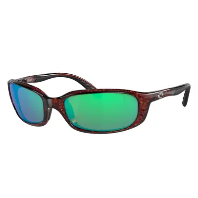 Costa Man Sunglass 6S9017 Brine - Frame color: Tortoise, Lens color: Green Mirror