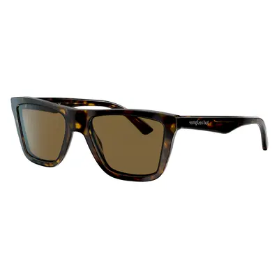 Sunglass Hut Collection Man Sunglass HU2014 - Frame color: Havana, Lens color: Dark Brown