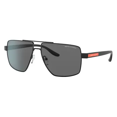 Armani Exchange Man Sunglass AX2037S - Frame color: Matte Black, Lens color: Polarized Grey