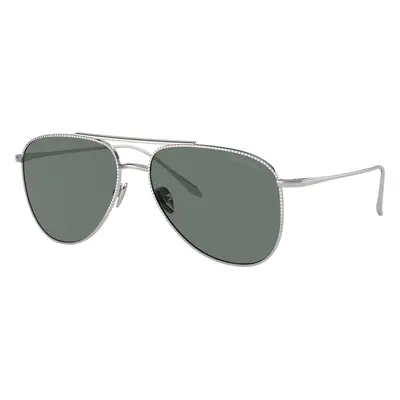 Giorgio Armani Woman Sunglass AR6152 - Frame color: Silver, Lens color: Grey