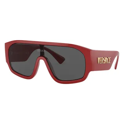 Versace Woman Sunglass VE4439 - Frame color: Red, Lens color: Dark Grey