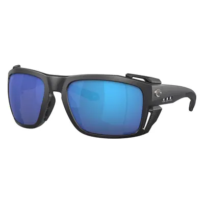 Costa Man Sunglass 6S9111 King Tide 8 - Frame color: Black Pearl, Lens color: Blue Mirror