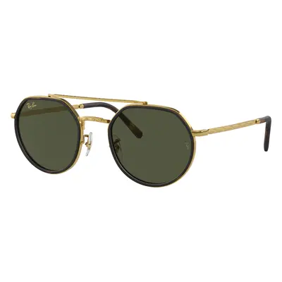 Ray-Ban Unisex Sunglass RB3765 - Frame color: Legend Gold, Lens color: Green