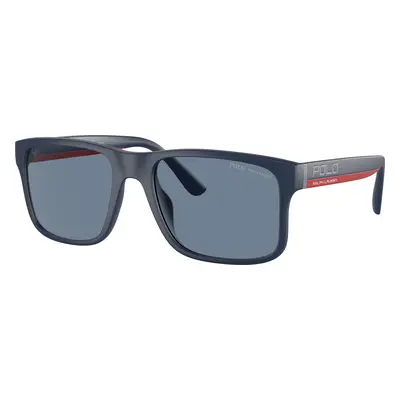 Polo Ralph Lauren Man Sunglass PH4195U - Frame color: Matte New Port Navy, Lens color: Polarize