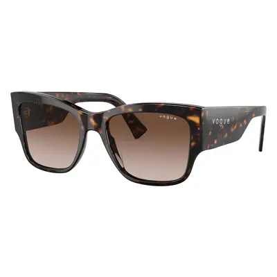 Vogue Eyewear Woman Sunglass VO5462S - Frame color: Dark Havana, Lens color: Gradient Brown