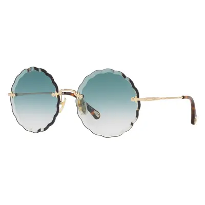 Chloé Unisex Sunglass CH0047S - Frame color: Brown, Lens color: Blue Gradient