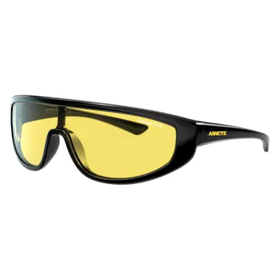 Arnette Man Sunglass AN4264 Clayface - Frame color: Shiny Black, Lens color: Yellow