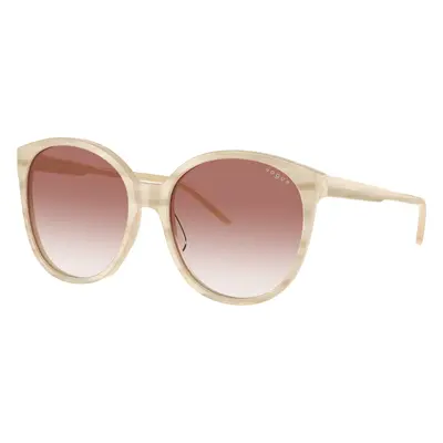 Vogue Eyewear Woman Sunglass VO5509S - Frame color: Beige Horn, Lens color: Clear Gradient Pink