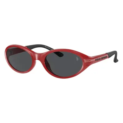 Polo Ralph Lauren Man Sunglass PH4197U - Frame color: Shiny Red, Lens color: Grey