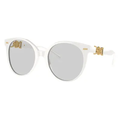 Versace Woman Sunglass VE4442 - Frame color: White, Lens color: Photo Grey