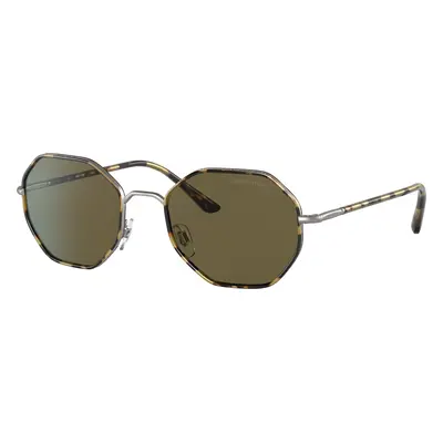 Giorgio Armani Man Sunglass AR6112J - Frame color: Matte Gunmetal, Lens color: Dark Brown