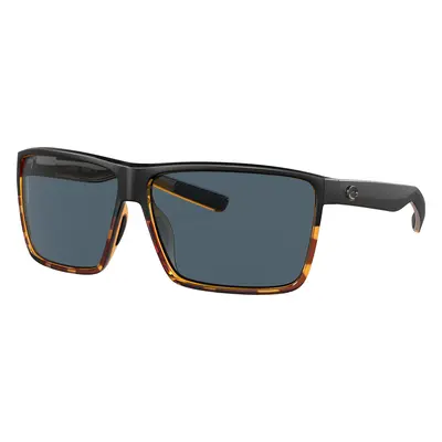 Costa Man Sunglass 6S9018 Rincon - Frame color: Black/Shiny Tortoise, Lens color: Gray