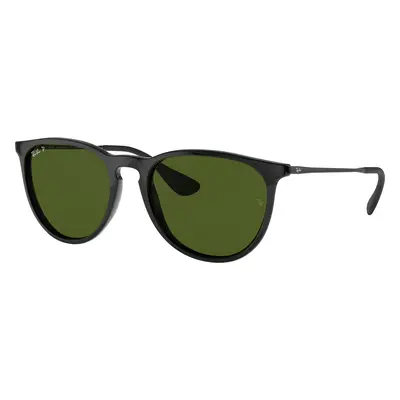 Ray-Ban Woman Sunglass RB4171 Erika Classic - Frame color: Black, Lens color: G-15 Green