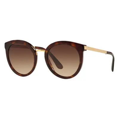 Dolce&Gabbana Woman Sunglass DG4268 - Frame color: Havana, Lens color: Light & Dark Brown Gradi