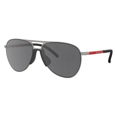 Prada Linea Rossa Man Sunglass PS 51XS - Frame color: Gunmetal, Lens color: Grey Mirror Black