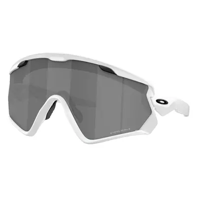 Oakley Man Sunglass OO9418 Wind Jacket® 2.0 - Frame color: Matte White, Lens color: Prizm Black