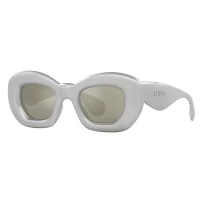 Loewe Man Sunglass Inflated LW40117I - Frame color: Grey, Lens color: Grey