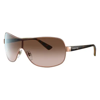 Sunglass Hut Collection Woman Sunglass HU1008 - Frame color: Light Brown, Lens color: Brown