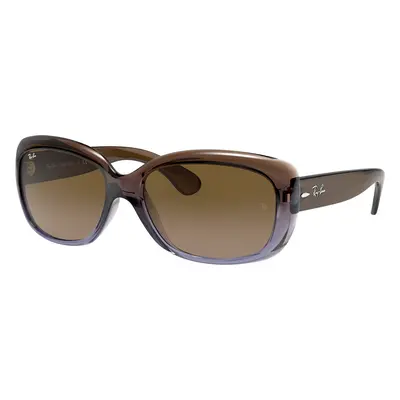 Ray-Ban Woman Sunglass RB4101 Jackie Ohh - Frame color: Brown, Lens color: Brown Gradient