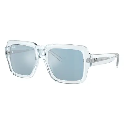 Ray-Ban Unisex Sunglass RB4408 Magellan Bio-Based - Frame color: Transparent Light Blue, Lens c