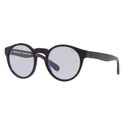 Polo Ralph Lauren Woman Sunglass PH4101 - Frame color: Shiny Black On Transp Purple, Lens color