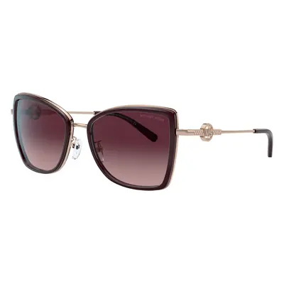 Michael Kors Woman Sunglass MK1067B Corsica - Frame color: Rose Gold/Cordovan, Lens color: Burg