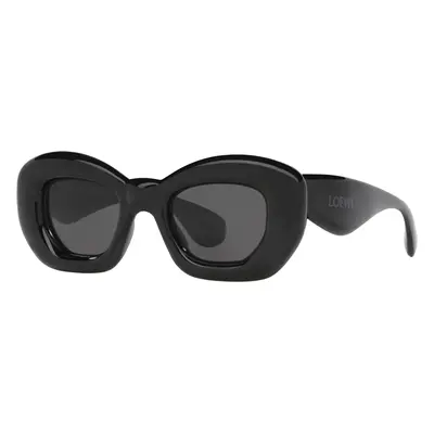 Loewe Man Sunglass Inflated LW40117I - Frame color: Black, Lens color: Grey