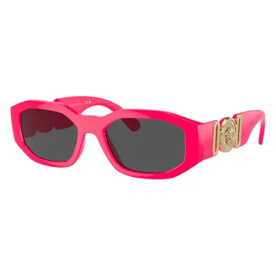 Versace Man Sunglass VE4361 Biggie - Frame color: Fuxia Fluo, Lens color: Dark Grey