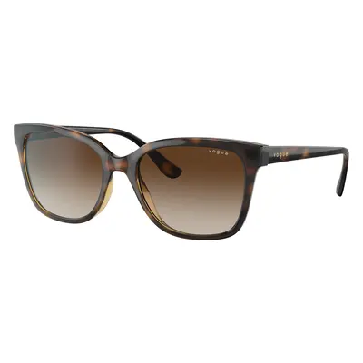 Vogue Eyewear Woman Sunglass VO5426S - Frame color: Dark Havana, Lens color: Brown Gradient