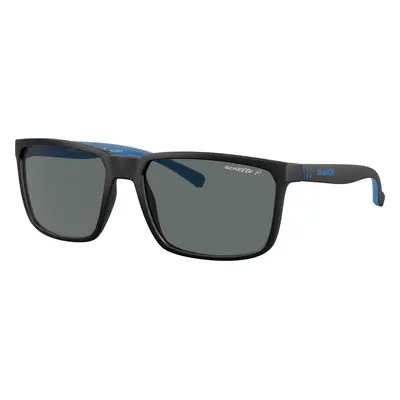 Arnette Man Sunglass AN4251 Stripe - Frame color: Matte Black, Lens color: Polarized Dark Grey