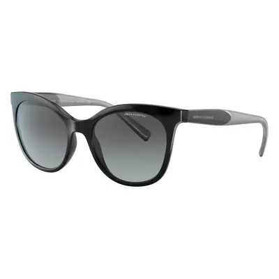 Armani Exchange Woman Sunglass AX4094S - Frame color: Shiny Black, Lens color: Grey Gradient