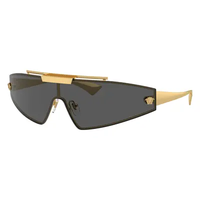 Versace Woman Sunglass VE2265 - Frame color: Gold, Lens color: Dark Grey/Mirror Gold