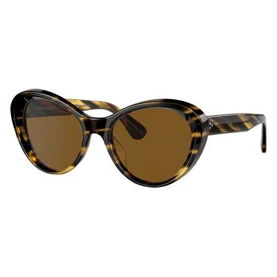 Oliver Peoples Woman Sunglass OV5420SU Zarene - Frame color: Cocobolo, Lens color: Brown Polar